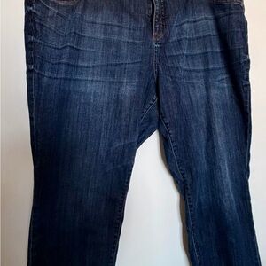 Kut from the Kloth Straight Leg Jeans - Dark Blue